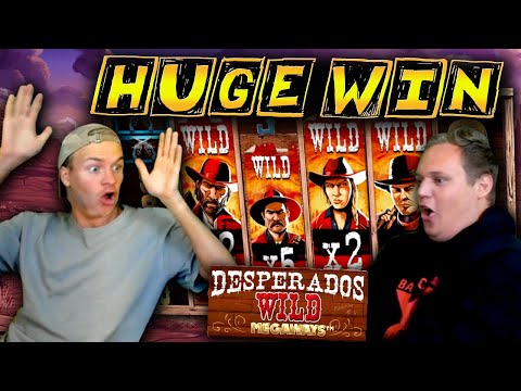 HUGE WIN on Desperados Wild Megaways