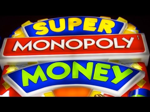 Super Monopoly Money Slot Machine Bonus-BIG WIN! MAX BET!