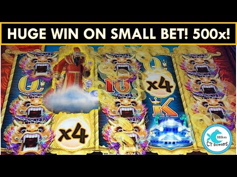 *HUGE WIN* Dragons of the Eastern Ocean Slot Machine – 500x!!!