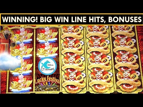 Lucky Festival Slot Machine * Good Fortune * Big Wins with Friends!