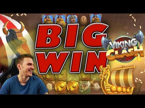 BIG WIN on Viking Clash Slot – £3 Bet