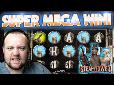 SUPER MEGA WIN on STEAM TOWER SLOT