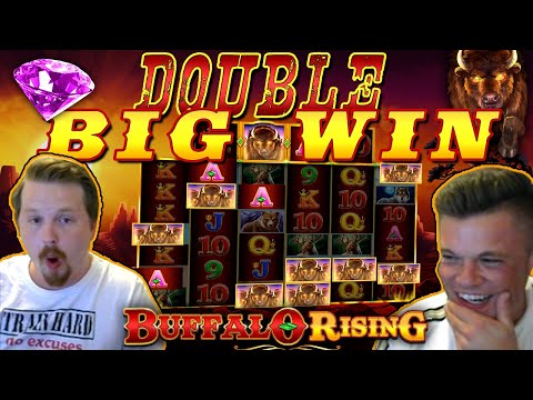 Max Bet Buffalo Rising MEGWAYS, Double Big win!