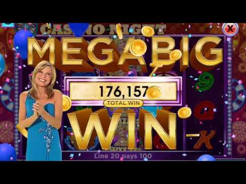 WHEEL OF FORTUNE CASINO NIGHT Video Slot Casino Game with a “MEGA WIN” FREE SPIN BONUS