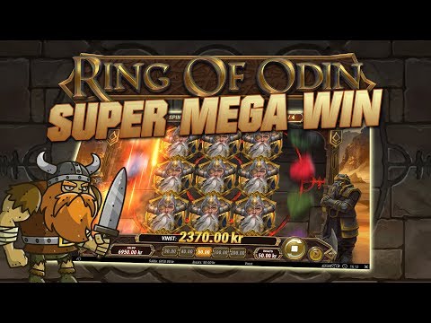 RING OF ODIN (PLAY’N GO) SUPER MEGA WIN!