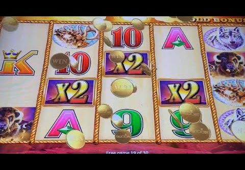 Big Wins on Wonder 4 & Original BUFFALO GOLD Slot  Machines @ Chumash Casino