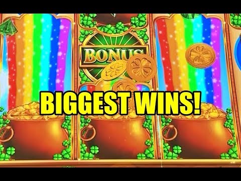 🌈🌈BIGGEST WINS: Leprechaun’s Gold Slot Machine🌈🌈