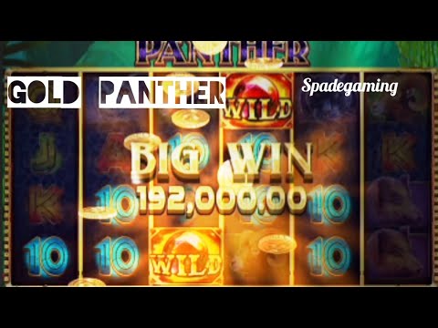 GOLD panther spadegaming,BIGWIN!!! #slot #slotonline #slotjackpots