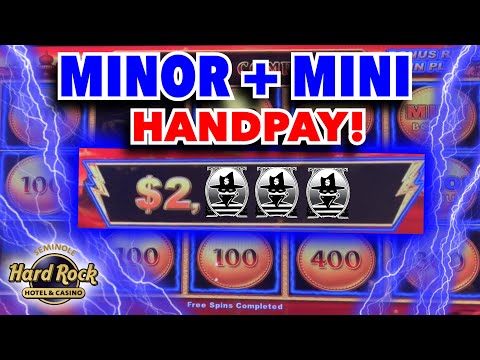 !!!JACKPOT!!! Sahara Gold Lighting Link MINOR + 2 MINI Bonus Handpay Big Win Slot Machine Video