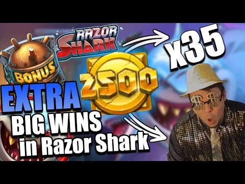 Streamer mega win 31.000 € on Razor Shark – Top 5 Big wins in casino slot