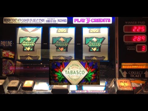 CLASSIC OLD SCHOOL CASINO SLOTS: TABASCO SLOT PLAY! MULTIPLE BIG WINS ON TABASCO SLOT MACHINE!