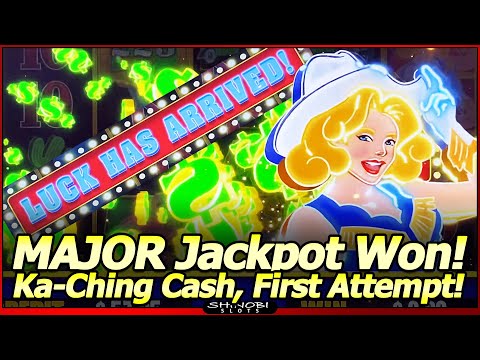 Ka-Ching Cash Vegas Neon Slot – Major Jackpot Won in First Attempt!  Luck Has Arrived Early in 2021!