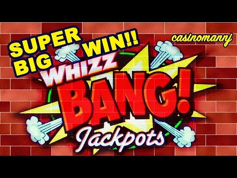 WHIZZ BANG JACKPOTS SLOT – Super BIG WIN!! – MAX BET!!! – Slot Machine Bonus