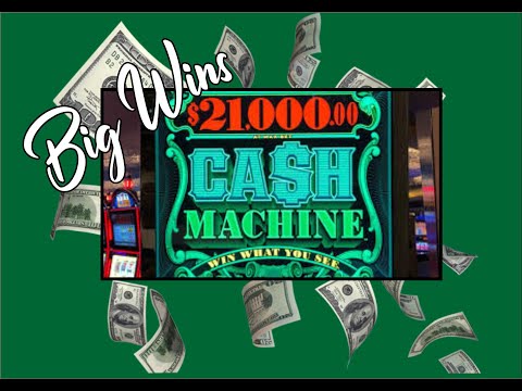 Cash Machine High Limit Slot! $20 BET 💰Great Win 💰BETTER THAN A HANDPAY!