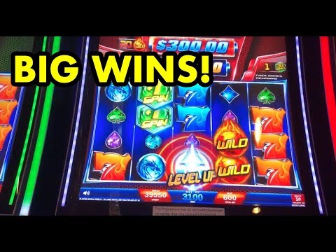 BIG WINS on Wild Fury and Buffalo Gold Slot Machines