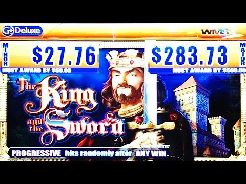 The King and the Sword Slot Bonus – Mega Big Win, Kings & Wilds!!!