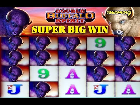 DOUBLE BUFFALO SPIRIT SLOT *SUPER BIG WIN!!* – Slot Machine Bonus