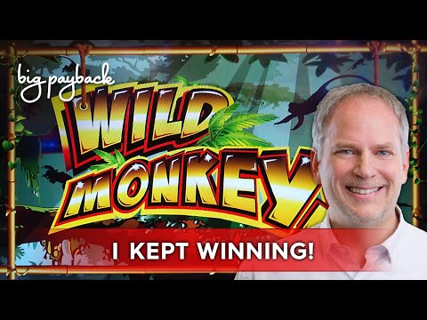 Wild Monkeys Slot – BIG WIN SESSION, LOVED IT!