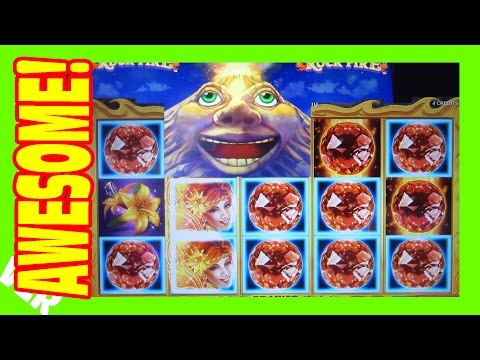 AWESOME SUPER BIG WIN – Volcanic Rock Fire – Slot Machine Bonus