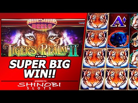 Tiger’s Realm II Slot Bonus – Awesome Burst, Super Big Win!