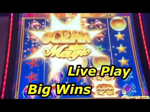 NEW SLOT: Ocean Magic Grand – live play big wins!