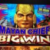 MAYAN CHIEF Slot machine HUGE MEGA BONUS WIN!