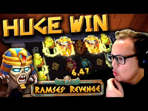 Huge Win on Ramses’ Revenge (New Slot)