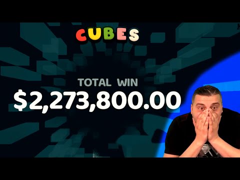 NEW EPIC RECORD WIN! on Cubes slot – Casino Slots Big Wins