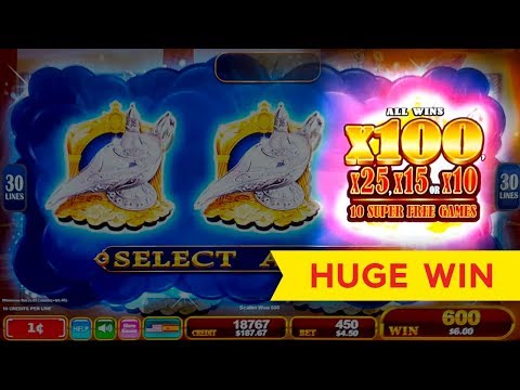 HUGE WIN! Lamp of Destiny Slot – SUPER FREE GAMES – MAX BET!