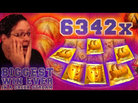 6342X – BIGGEST SLOT WIN EVER IN A GREEK STREAM [300 SHIELDS]