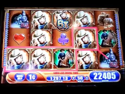 Laredo Mega Big Win Line Hit WMS Slot Machine