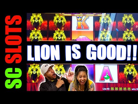 Who Said LION Is Bad??? 100 LIONS Slot Machine BIG WIN Session