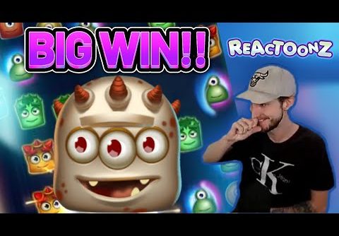 BIG WIN! REACTOONZ BIG WIN – CASINO Slot from CasinoDaddys LIVE STREAM