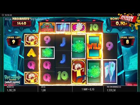 Rick And Morty Megaways Slot +1000x HUGE WIN!