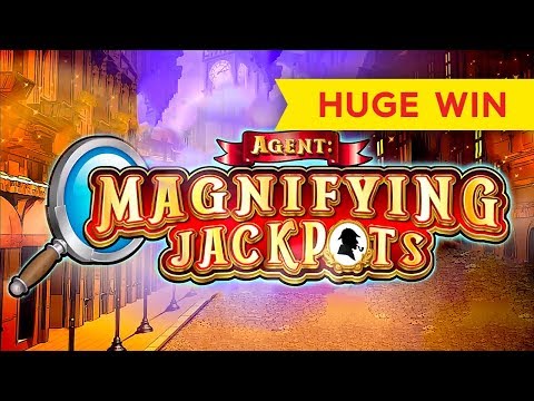 Agent: Magnifying Jackpots Slot – $10 Max Bet – HUGE WIN!