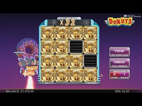 BTG New Slot Donuts – HUGE WIN