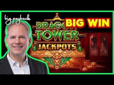 UNEXPECTED BIG WIN! Dragon Tower Jackpots Purple Storm Slot – AWESOME SESSION!