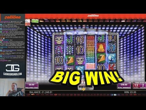 BIG WIN on Danger High Voltage Slot – £6 Bet