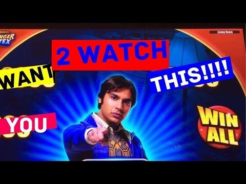 **BIG WIN BONUS!!!/$6 MAX BET!!!** Big Bang Theory Slot Machine