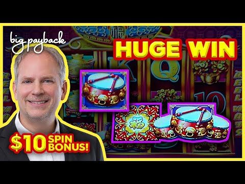 AWESOME NEW GAME! Dancing Drums Prosperity Slot – HUGE WIN SESSION!