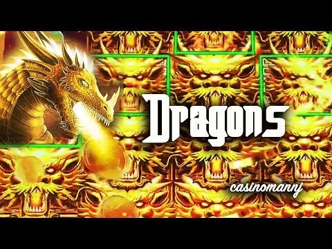 👍BIG WIN!!! – 🐉SCREAM DRAGONS!🐉 – MAX BET! – LIVE – Slot Machine Bonus