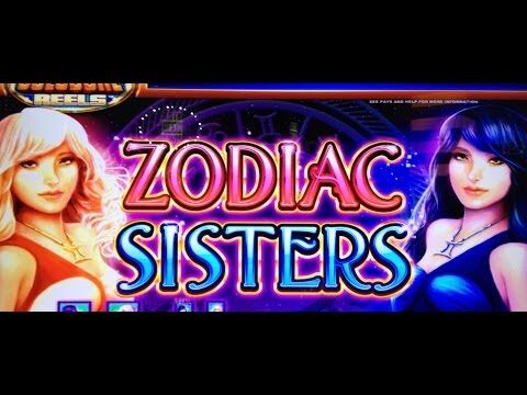 ZODIAC SISTERS – 5c DENOM – BIG WIN – WMS SLOT MACHINE