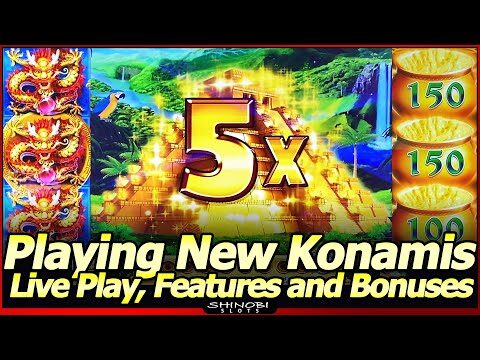 New Konami Slot Action – More Coins, Patrick O’ Potts of Gold and Guardians of the Aztec