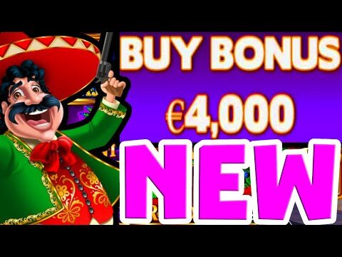 €4.000 BONUS BUY 😱 NEW BIG JUAN 🔥 SLOT MEGA BIG WINS AND HUGE JACKPOTS‼️