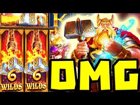 POWER OF THOR MEGAWAYS 🔥 SLOT MEGA BIG WINS 😱 BACK TO BACK BIG HAMMERS 🤑 22 FREE SPINS OMG‼️