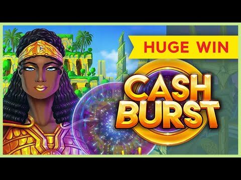 HUGE WIN! Cash Burst Force of Babylon Slot – I LOVED IT!