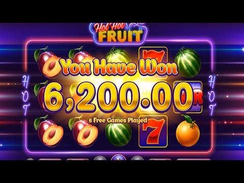 Slot HOT HOT FRUIT ⏳ Spins à 75€ ⏳ Le BIG WIN de la dernière chance ?