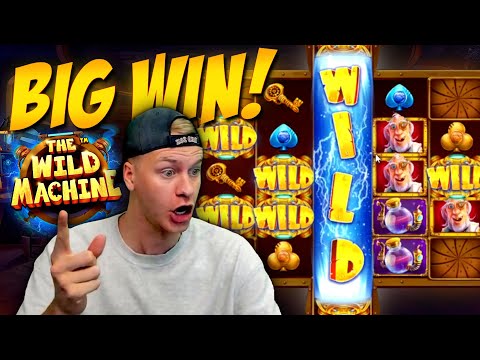 THE WILD MACHINE SLOT ACTUALLY PAYS HUGE! (BIG WIN)