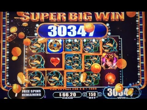 SUPER BIG WIN! Sun Warrior Slot Bonus $3 Bet WMS