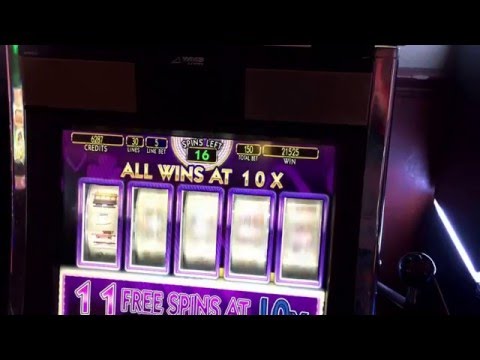 Monopoly Jackpot Station Slot HUGE WIN w/ 10X -WMS